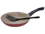 Frigideira Antiaderente Tramontina 24cm - 2 Peças Vermelho Paris