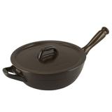 Frigideira Com Tampa Ceraflame 24Cm Martelada Chocolate