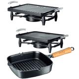 Frigideira Cook Grill + Réchaud Dupla Face Panela Mineira