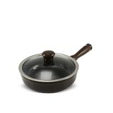 Frigideira de cerâmica ceraflame duo 20cm 1000ml - chocolate