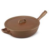 Frigideira de cerâmica ceraflame martelada 28cm 2000ml - pomodoro