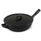 Frigideira de cerâmica ceraflame martelada 28cm 2000ml - preto
