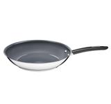 Frigideira em Aço Inox com Fundo Triplo Revestimento Cerâmico e Cabo de Silicone Duo Silicone Tramon - 20 Cm / 1.35 Lt - Tramontina