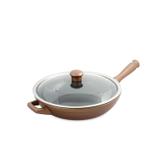Frigideira em cerâmica 28cm 2000ml ceraflame duo cobre