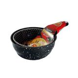 Frigideira Esmaltada Com Cesto 20cm Fritatudo Roa - Panela Fritadeira