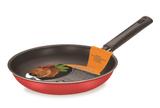 Frigideira francesa antiaderente 22 cm - vermelha - Dona chefa