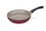 Frigideira Funda em Alumínio Antiaderente Tramontina Paris 24 cm Vermelha 20140/624