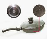 Frigideira Grand Flavor Chocolate Revestimento Granito 26cm - Vaken original