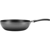 Frigideira Wok 24cm Antiaderente Garlic Brinox Grafite