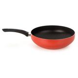 Frigideira Wok 28 cm Antiaderente com Cabo Coral Multiflon