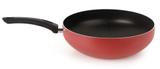 Frigideira Wok 28 Com Cabo Vermelha Paprika - MFL73228 - Multiflon
