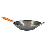 Frigideira Wok Aço Carbono 38 Vitoria Regia Jamar - 4 Litros - Jamar - vitória régia