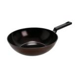 Frigideira Wok Alumínio e Cerâmica Reverse Preto e Castanho 30cm - Neoflam