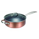 Frigideira Wok Antiaderente 28 cm Excellence Kitchen Pro com Tampa