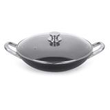 Frigideira Wok Com Tampa Profissional Antiaderente 34 cm Alumínio Multiflon 45334