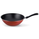 Frigideira wok oriental 28cm com cabo vermelha - Multiflon