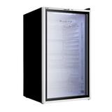 Frigobar Brastemp BZA12AFANA Preto 120 litros com Porta de Vidro 220V