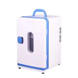 Frigobar mini geladeira 15 litros refrigerador e aquecedor 15l casa escritorio barco e carro profiss - Makeda