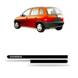 Friso Borrachão Lateral Corsa Personalizado 1994 Á 1997 4 Peças - Sanfil