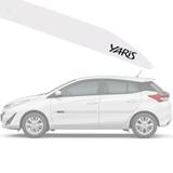 Friso Lateral na Cor Original Toyota Yaris Hatch / Sedan 2018 19 4 Peças - Montreal