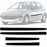 Friso Lateral Peugeot 206 207 4 Portas - Sanfil