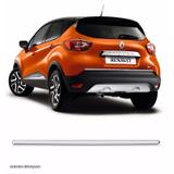 Friso Tampa Traseira Porta Malas Cromado Resinado Captur - Sportinox