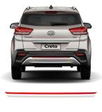 Friso Traseiro Para-choque Creta 2018 Vermelho Refletivo - Sportinox