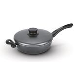 Fritadeira com Tampa Alumínio 24 cm Preto - Tramontina