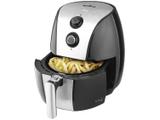 Fritadeira Elétrica Sem Óleo/Air Fryer Britânia - Air Fry BFR02PI Preta e Cinza 3,2L com Timer