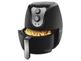Fritadeira Elétrica Sem Óleo/Air Fryer Britânia - Air Fry Pro Saúde Preta 3,2L com Timer
