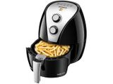 Fritadeira Elétrica Sem Óleo/Air Fryer Mondial - Pratic AF-20 Preta e Prata 2,4L com Timer