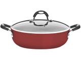 Fritadeira Tramontina Antiaderente 4,5L 28cm - com Tampa Mônaco 20863/728
