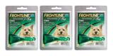 Frontline plus cao p 1 a 10kg combo 3 pipetas validade 09/20 - Merial
