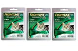 Frontline plus gato 0.5ml combo 3 pipetas validade 03/21 - Merial