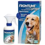 Frontline spray 250ml validade 04/21 antipulgas - Merial