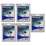Frontline Top Spot Antipulgas e Carrapatos Cães até 10kg Kit 5 unidades - Merial boehringer