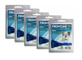 Frontline top spot cao m 10 a 20kg combo 5 unidades validade04/20 - Merial