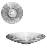 Fruteira de mesa de vidro redonda espiral 28cm de ø - Vitazza