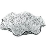 Fruteira de mesa de vidro redonda transparente bellen 8x32cm de ø - Bruxelas