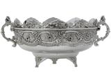 Fruteira de Mesa Prestige Redonda - Antique Cinza