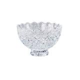 Fruteira e Centro de Mesa de Cristal Diamond 20x13,5cms Lyor