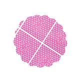 Fundo de Renda para Docinhos Rosa 100 unidades Junco - Festabox