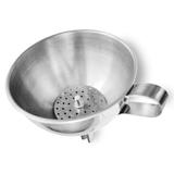 Funil Com Peneira Removível Em Aço Inox 11cm Profissional Coquetel Ke Home 6239-1