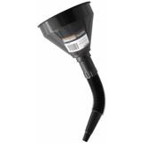 Funil de Plástico com Bico Flexível para Combustível Preto Starfer