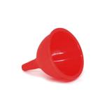 Funil para Cozinha de Silicone Vermelho Unilar