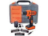 Furadeira e Parafusadeira BlackDecker 12V - Velocidade Variável e Reversível 3/8” LD12SC