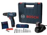 Furadeira e Parafusadeira Elétrica Bosch 12V - 2 Velocidades Mandril 3/8” GSR 120-LI Professional
