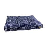 Futon Super Premium Grifepet Poa Azul M