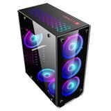 Gabinete Gamer Vulcano USB 3.0 Preto sem Cooler - MYMAX