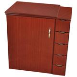 Gabinete Luxo c/ Tampo para Máquina de Costura Doméstica, 5 Gavetas - Ms